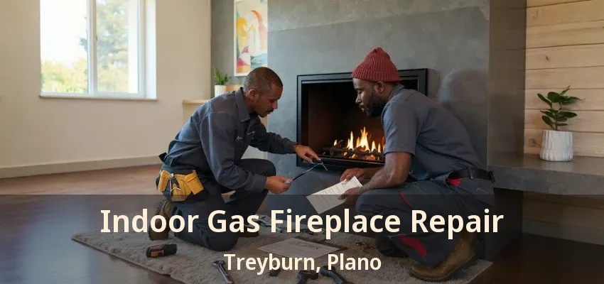 Indoor Gas Fireplace Repair Treyburn, Plano - TX