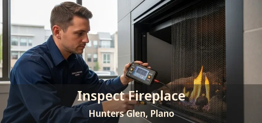 Inspect Fireplace Hunters Glen, Plano - TX