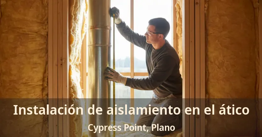 Instalación de aislamiento en el ático Cypress Point, Plano - TX Instalación de aislamiento en el ático Cypress Point, Plano - TX