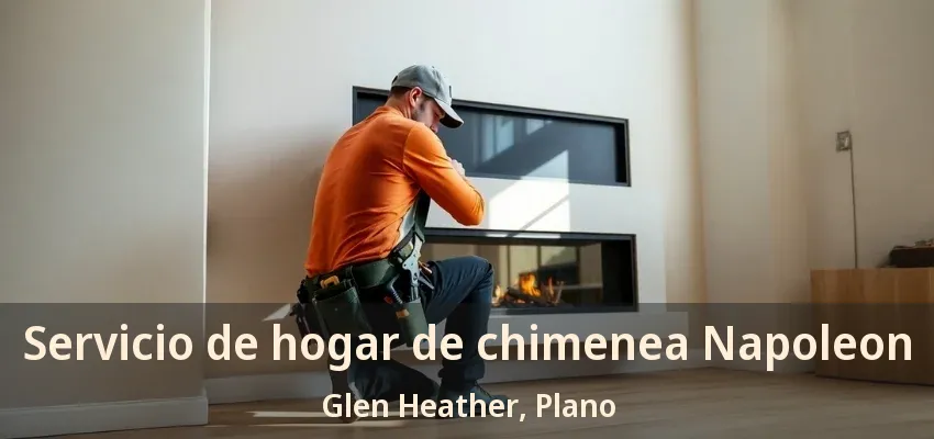 Servicio de hogar de chimenea Napoleon Glen Heather, Plano - TX