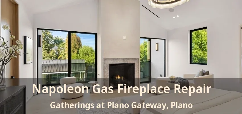 Napoleon Gas Fireplace Repair Gatherings at Plano Gateway, Plano - TX