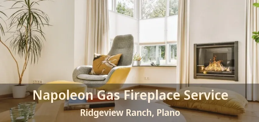 Napoleon Gas Fireplace Service Ridgeview Ranch, Plano - TX