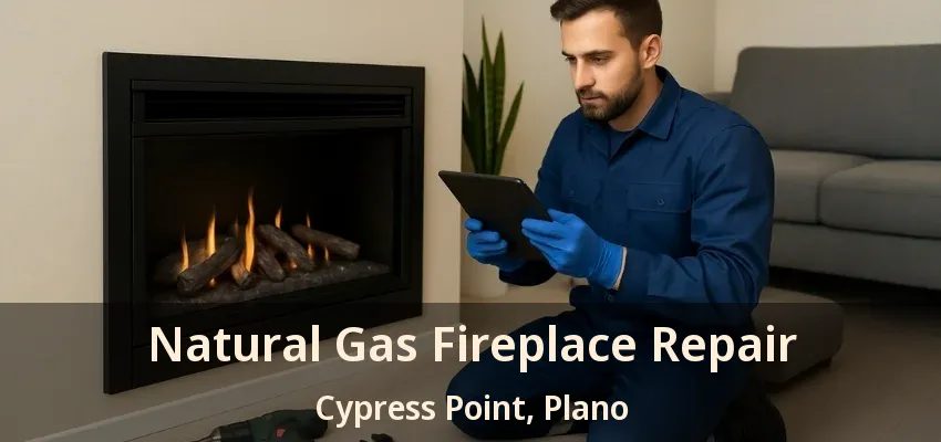 Natural Gas Fireplace Repair Cypress Point, Plano - TX