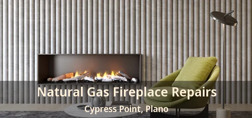 Natural Gas Fireplace Repairs Cypress Point, Plano - TX