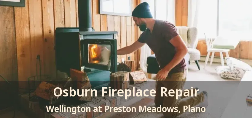 Osburn Fireplace Repair Wellington at Preston Meadows, Plano - TX