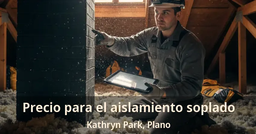 Precio para el aislamiento soplado Kathryn Park, Plano - TX