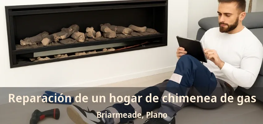 Reparación de un hogar de chimenea de gas Briarmeade, Plano - TX