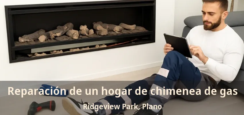 Reparación de un hogar de chimenea de gas Ridgeview Park, Plano - TX