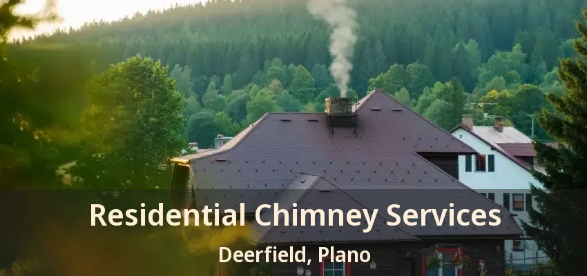 Residential Chimney Services Deerfield, Plano - TX