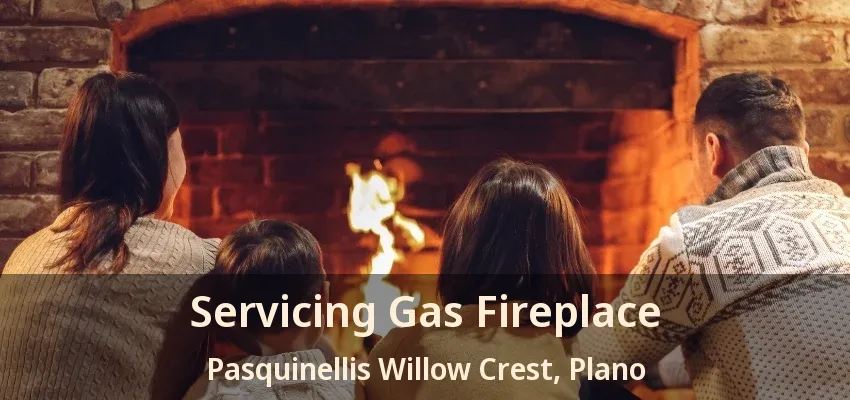 Servicing Gas Fireplace Pasquinellis Willow Crest, Plano - TX