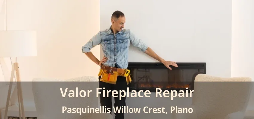 Valor Fireplace Repair Pasquinellis Willow Crest, Plano - TX
