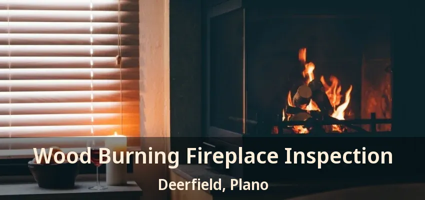 Wood Burning Fireplace Inspection Deerfield, Plano - TX