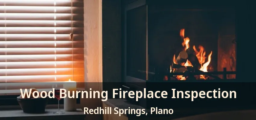 Wood Burning Fireplace Inspection Redhill Springs, Plano - TX