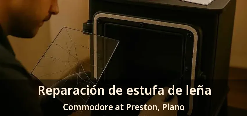 Reparación de estufa de leña Commodore at Preston, Plano - TX
