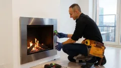 Wood Burning Fireplace Inspection Covington Square, Plano