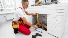 Wood Fireplace Repair Covington Square, Plano