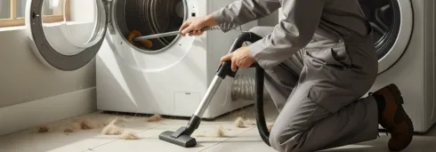 Book for Dryer Lint Cleaning Service